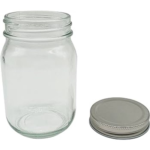 30433 Glass Jar 12ct