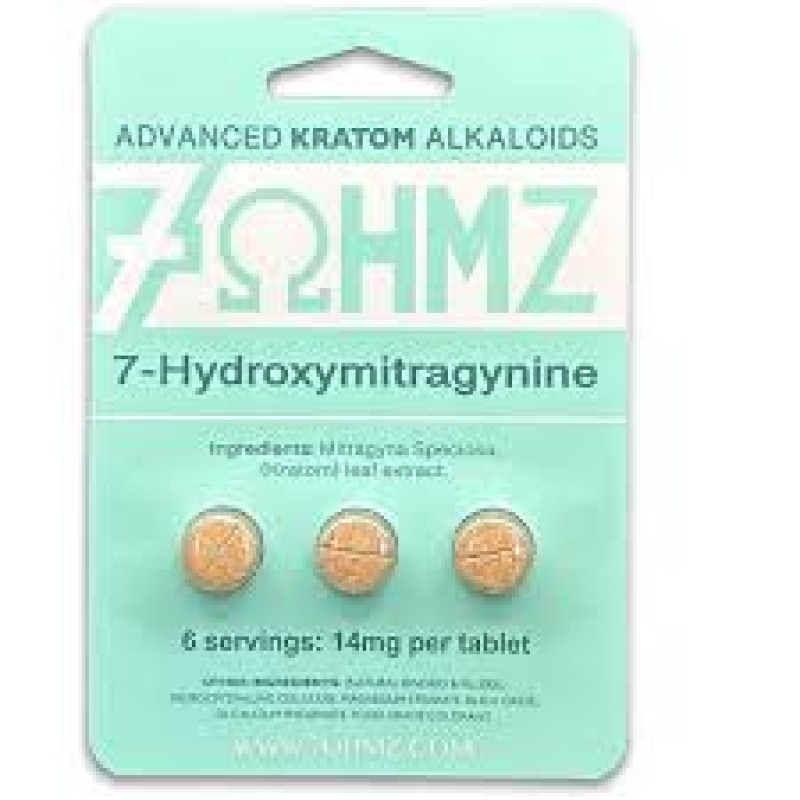 7OHMZ ADVANCED KRATOM ALKALOID TABLETS 14MG 20/3 PACKS