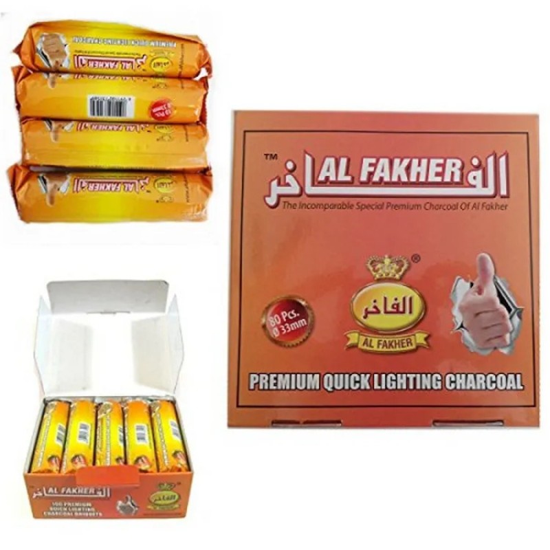 Al Fakher 100pcs Charcoal