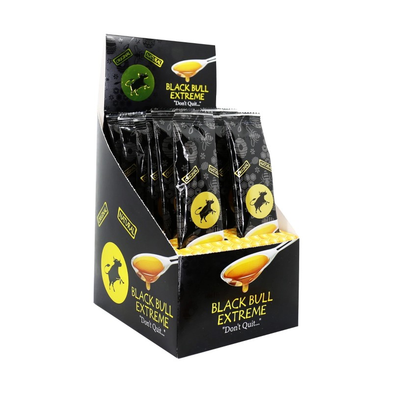 BLACK BULL HONEY ORIGINAL 12CT pouches