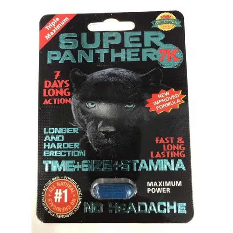 BLACK PANTHER 350K SINGLE PILL