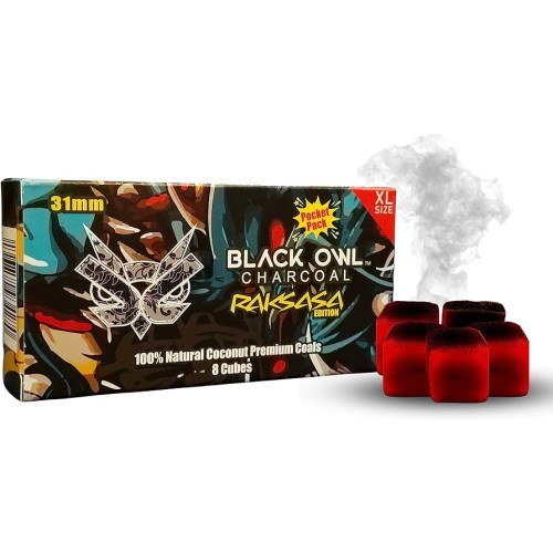 Black Owl Charcoal - 31mm 1Kg