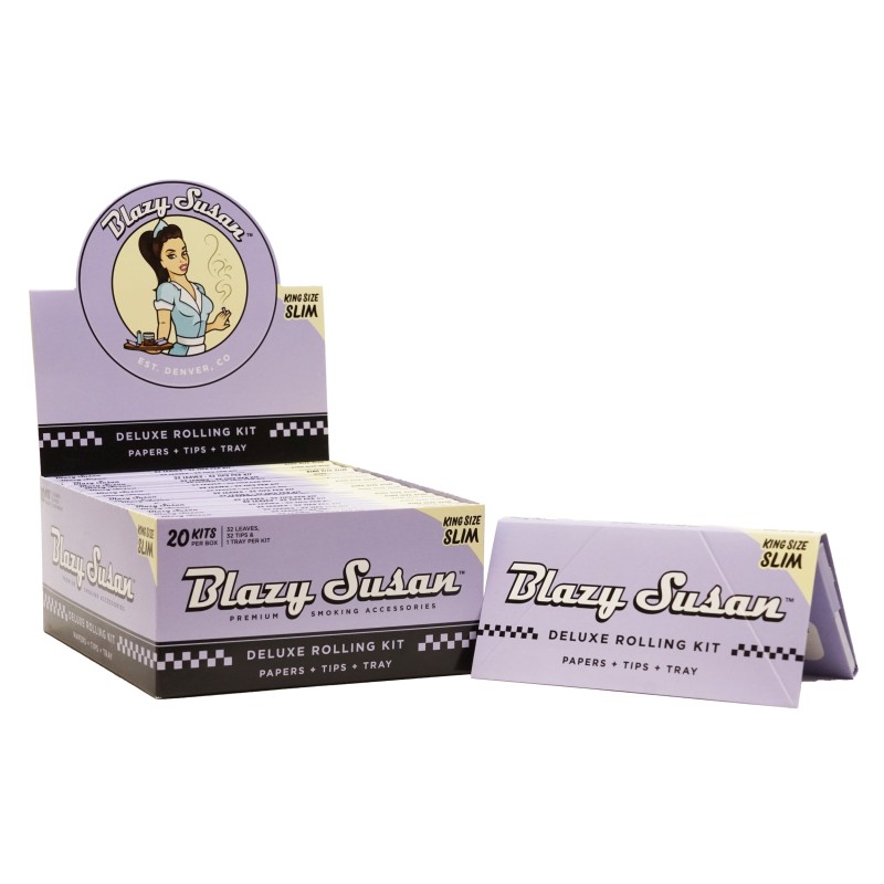 Blazy Susan Purple King Deluxe Rolling Kit ( 20kits