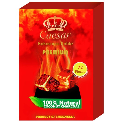 Caeser Premium Charcoal 72ct