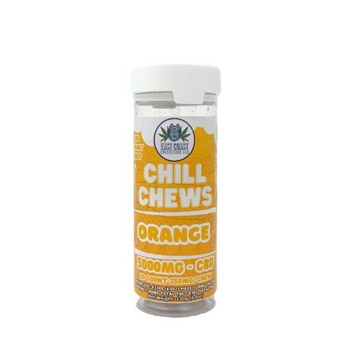 EAST COAST CHILL CHEWS 5000 MG 25:1 RATIO