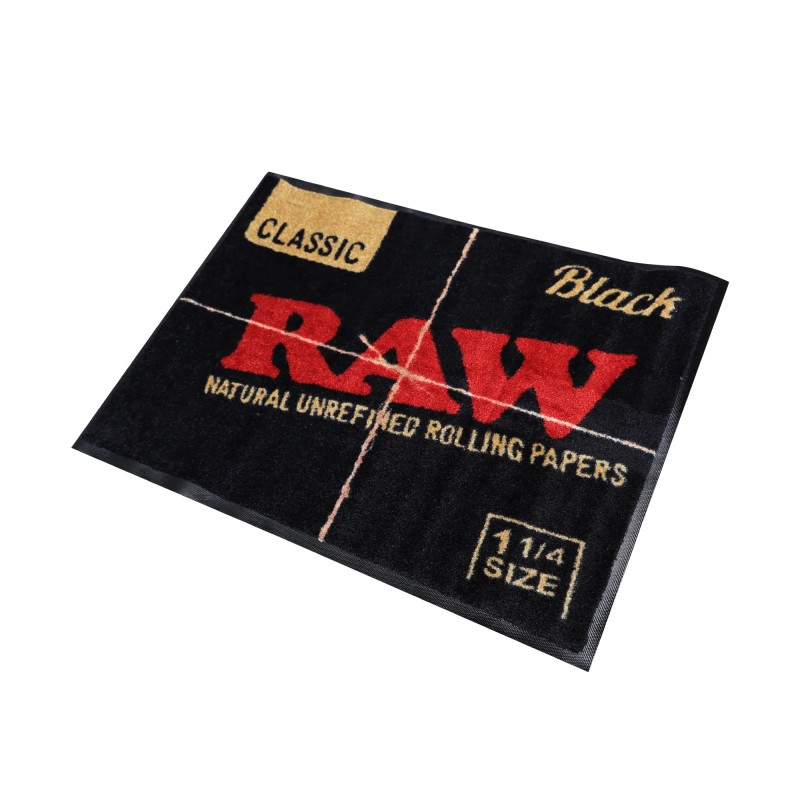 Raw Door Mat - Black Large